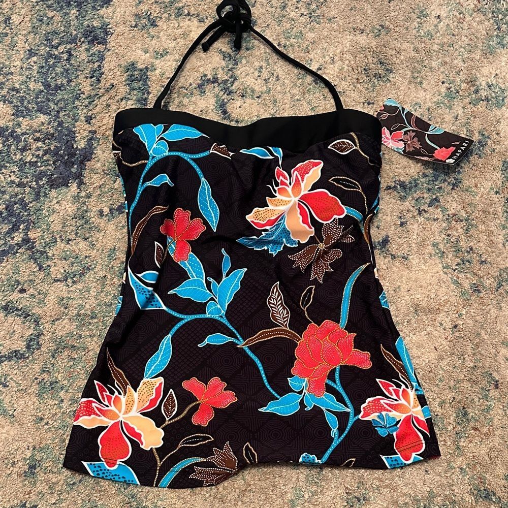 NWT Hapari Envy Classic Bandeau Tankini size XS